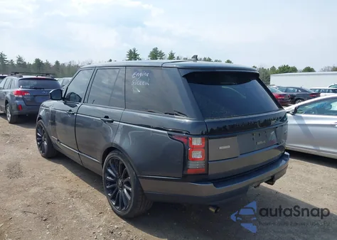 2016 Land Rover Range Rover 5.0L V8 Supercharged из США, поврежденный, VIN SALGS2EF4GA262344
